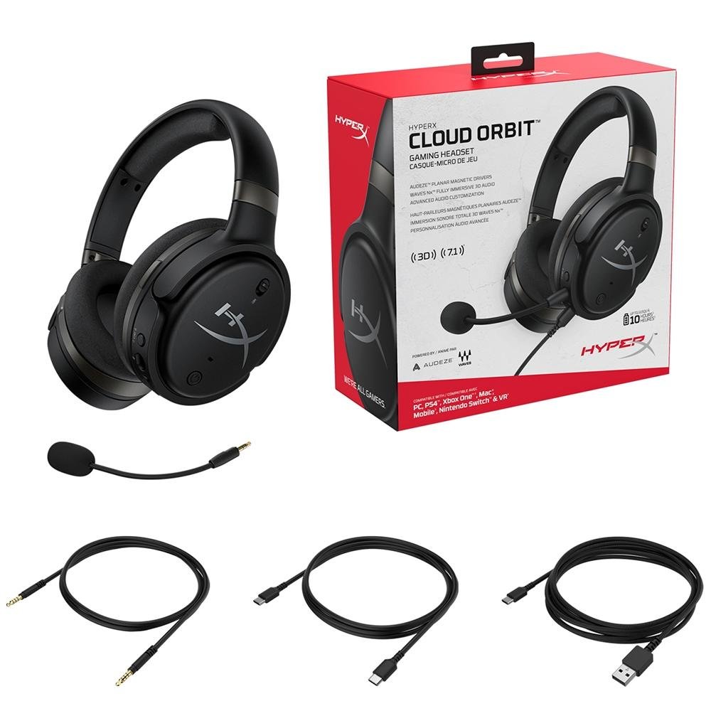 Imagem 9 de 9 do produto Headset Gamer HyperX Cloud Orbit Audio 3D - HX-HSCO-GM/WW