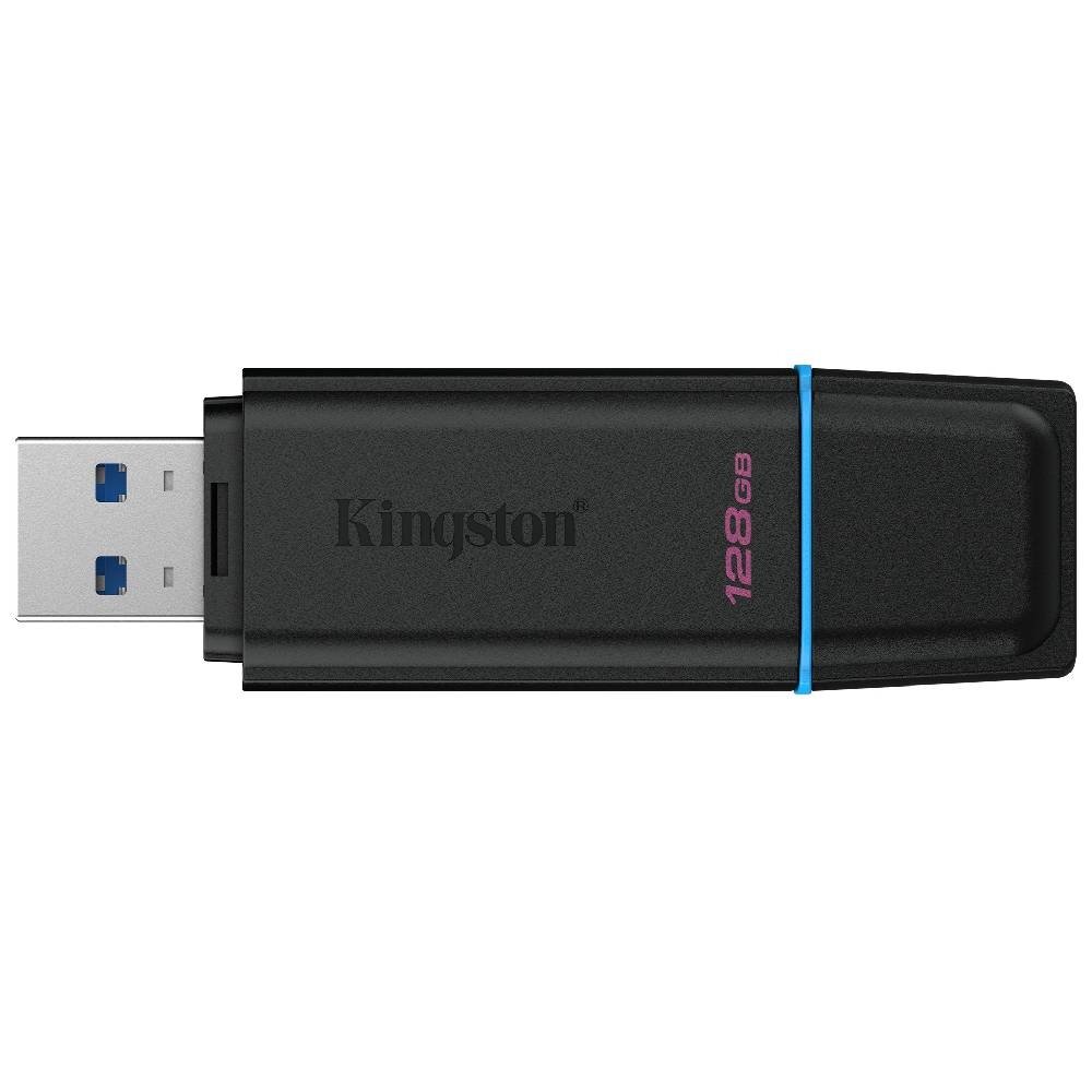 Pen Drive 128GB Kingston DataTraveler Exodia, USB 3.2, Preto e Azul - DTXG2/128GB