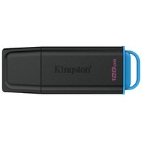 Pen Drive 128GB Kingston DataTraveler Exodia, USB 3.2, Preto e Azul - DTXG2/128GB