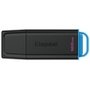 Pen Drive 128GB Kingston DataTraveler Exodia, USB 3.2, Preto e Azul - DTXG2/128GB