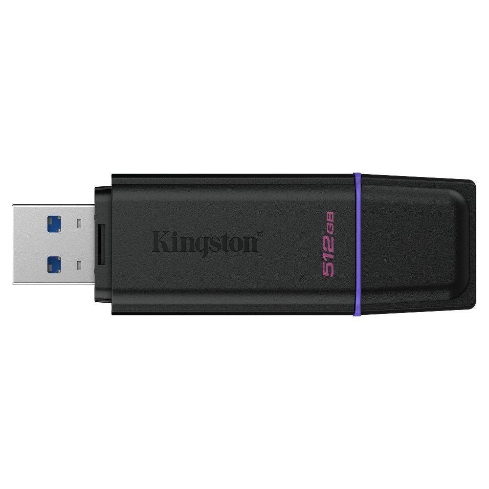 Pen Drive 512GB Kingston DataTraveler Exodia, USB 3.2, Preto e Roxo - DTXG2/512GB