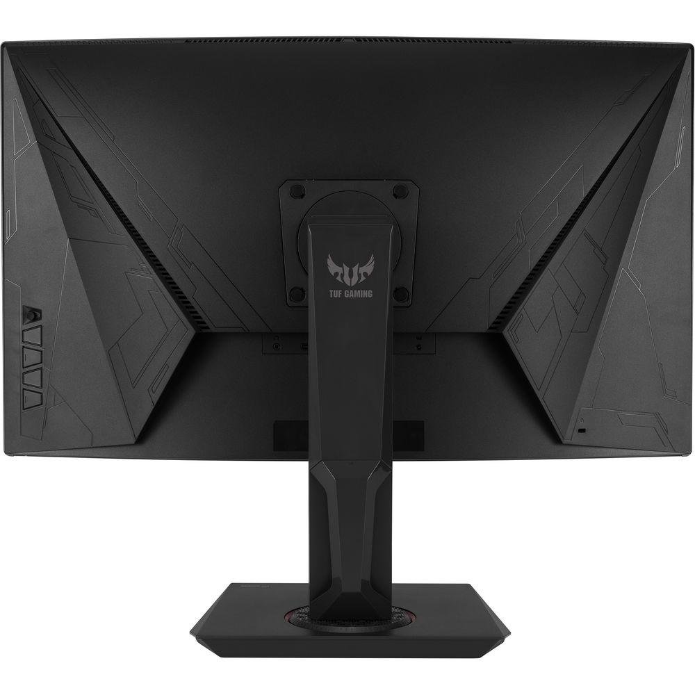Monitor Gamer Curvo ASUS TUF 31.5", 144Hz, 2K QHD, 1ms, DisplayPort e HDMI, FreeSync, HDR, 92% sRGB, Ajuste de Altura, Som, VESA - VG32VQ