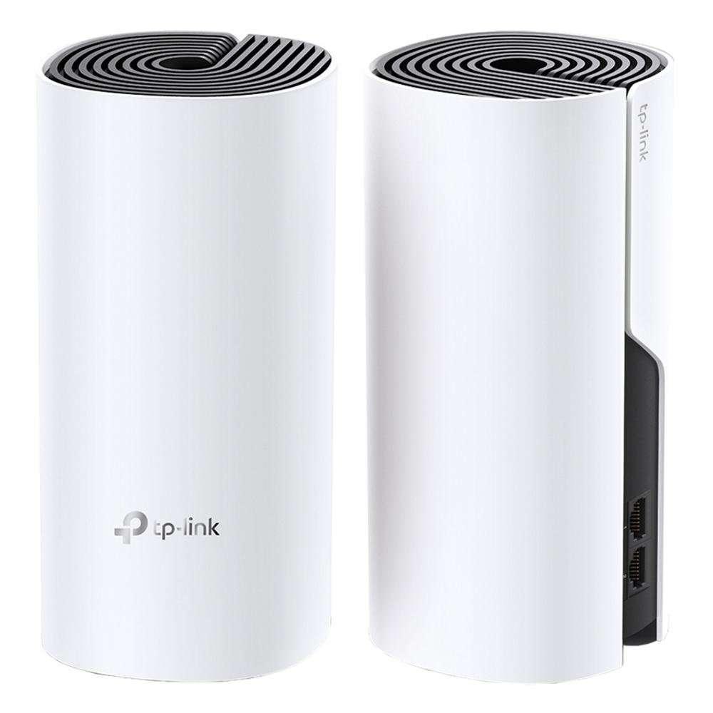 Roteador Wireless TP-Link Deco E4, AC1200, 1200 mbps, 2 pcs - DECO E4 Roteador Wireless TP-Link Deco E4, AC1200, 1200 mbps, 2 pcs - DECO E4