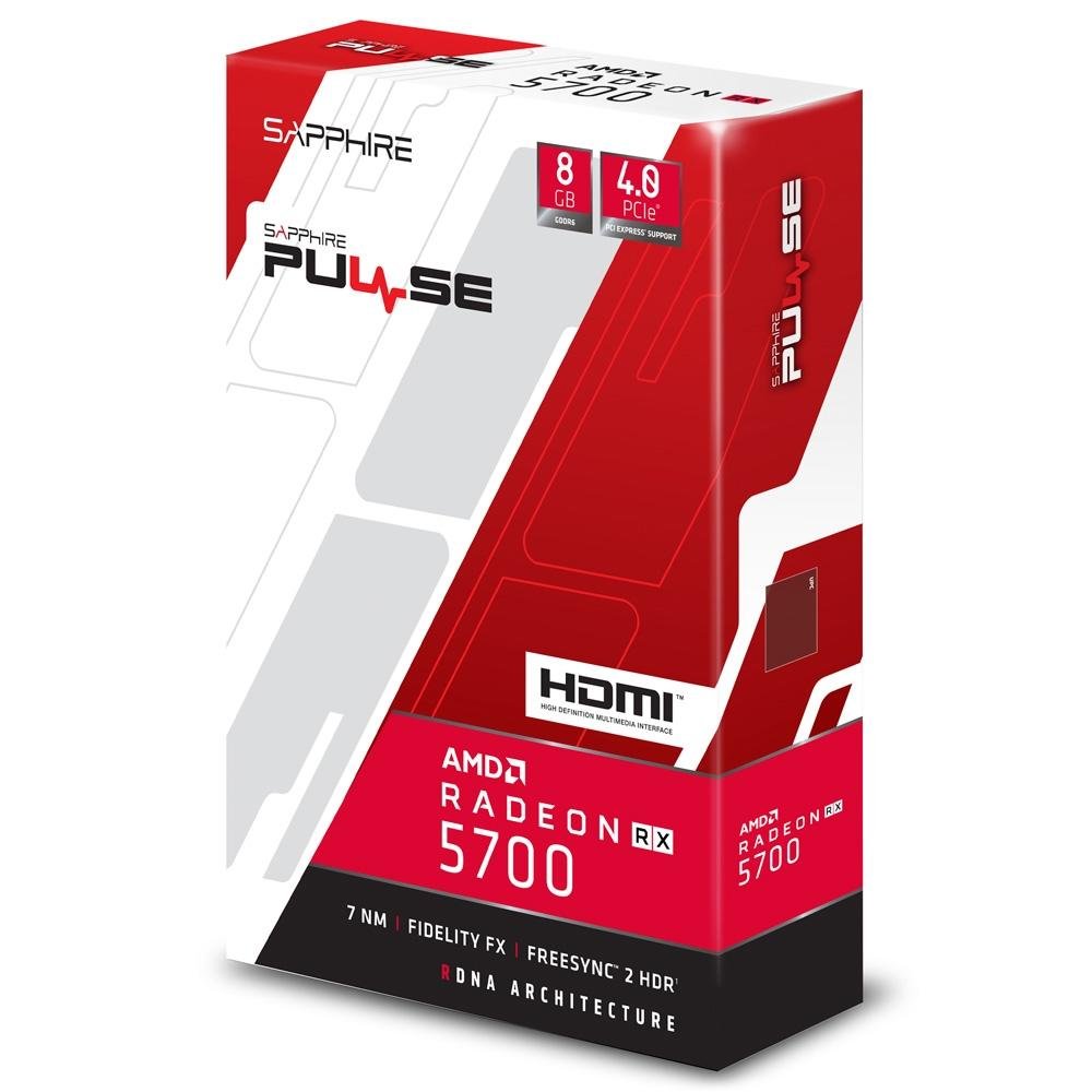【箱付き】SAPPHIRE PULSE RX5700 8GB placa-de-video-sapphire-amd-