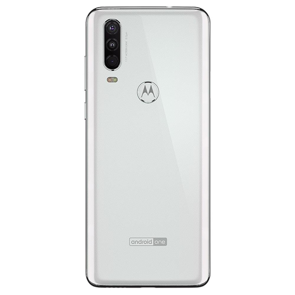 Imagem 3 de 5 do produto Smartphone Motorola Moto One Action, 128GB, 16MP, Tela 6.3´, Branco Polar + Capa - XT2013-1