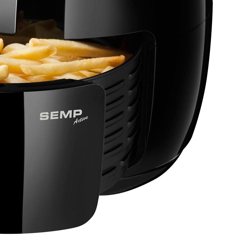 Imagem 3 de 3 do produto Fritadeira Elétrica Sem Óleo Semp Practicine, 3.5L, Preta, 220V - AF3018PR2