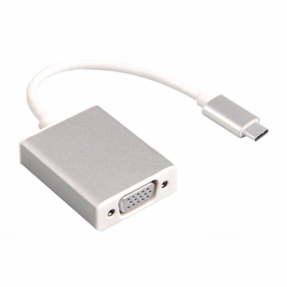 Imagem 1 de 1 do produto Adaptador USB-C para VGA, MD9, Alumínio - 7749