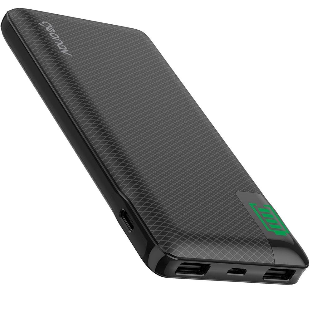 Power Bank Universal Geonav, 10000 mAh, Preto - PB10KBK Power Bank Universal Geonav, 10000 mAh, Preto - PB10KBK