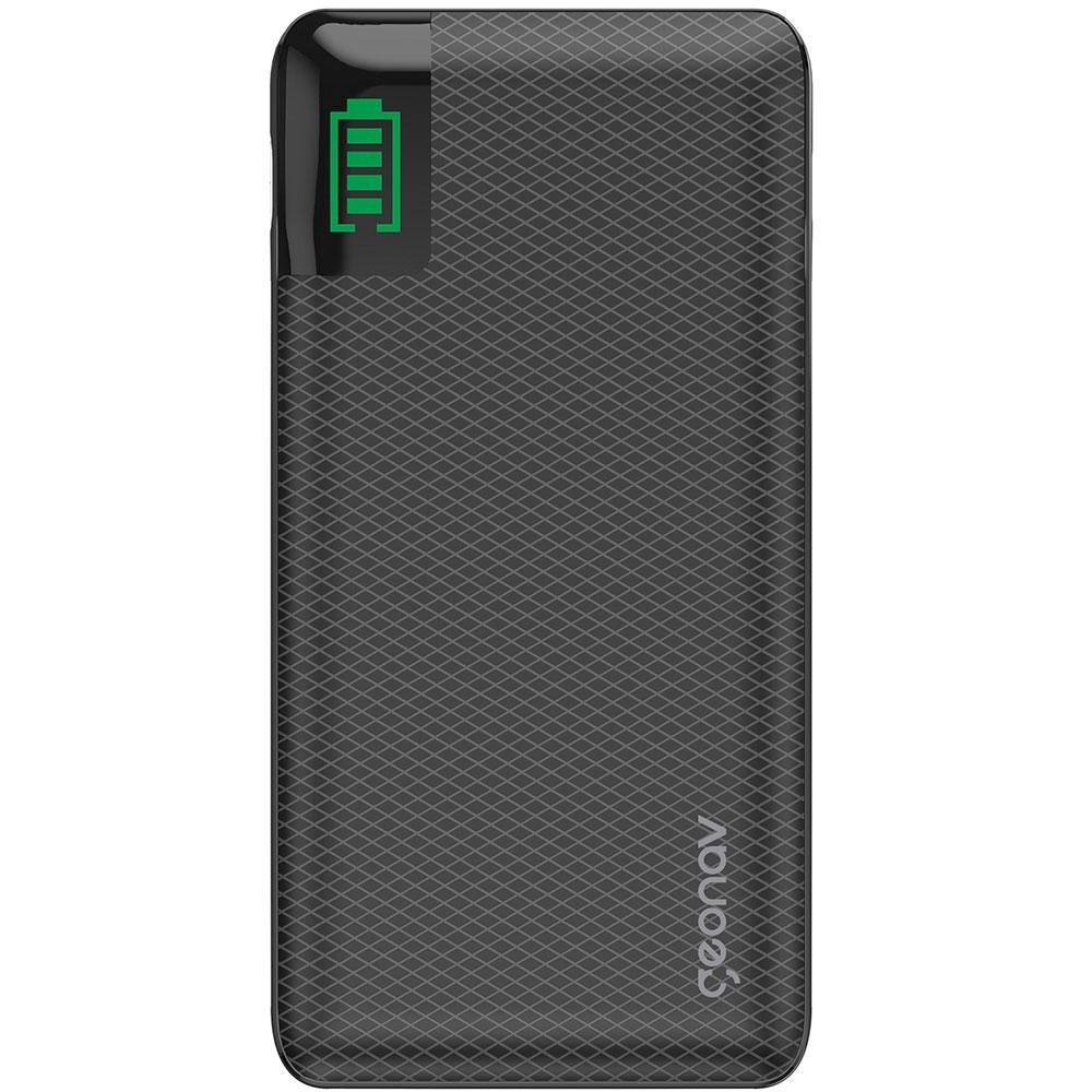 Power Bank Universal Geonav, 10000 mAh, Preto - PB10KBK Power Bank Universal Geonav, 10000 mAh, Preto - PB10KBK