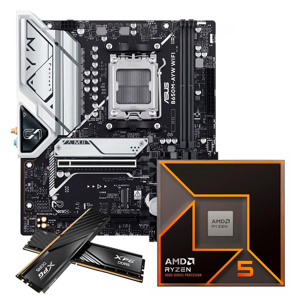 Kit Upgrade Ryzen 5 9600X B650M Wi-Fi 32GB DDR5