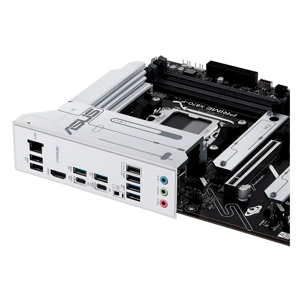 Kit Placa Mãe Asus PRIME X870-P AM5 + Processador AMD Ryzen 7 7800X3D - view 5