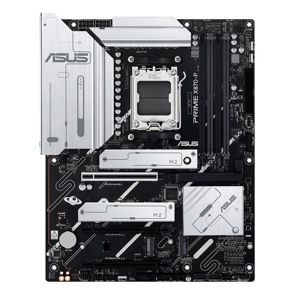 Kit Placa Mãe ( Balão.info) PRIME X870-P AM5 + Processador AMD Ryzen 7 7800X3D - view 2