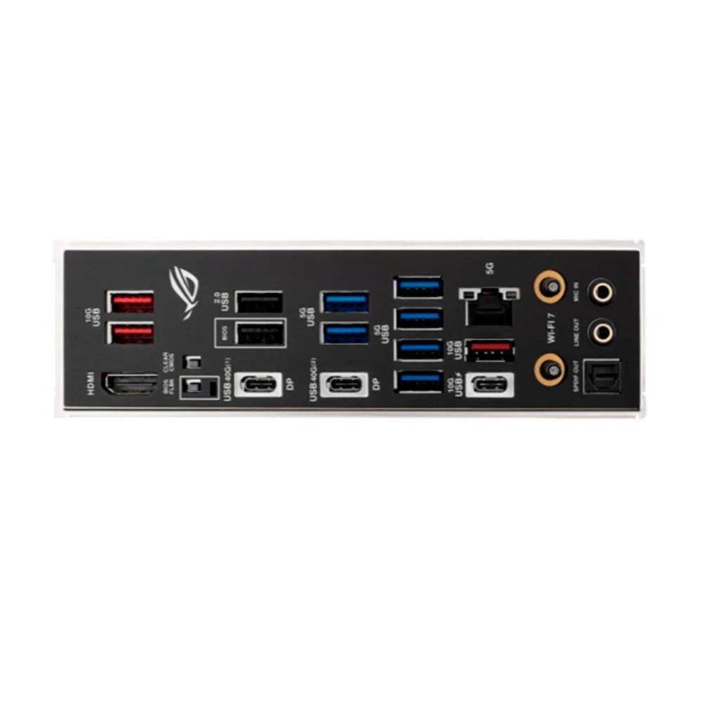 Kit Placa Mãe ASUS ROG STRIX X870E-H GAMING WIFI7 AM5 + Processador AMD Ryzen 7 9800X3D + Memória RAM XPG Lancer, RGB, 32GB (2x16GB)