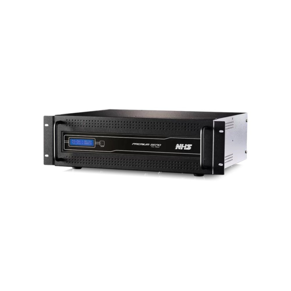 Nobreak NHS Premium PDV Senoidal Rack, 1500VA, 4 Baterias Seladas, 9Ah, FP 0.9, 48V, 8 Tomadas, Bivolt, Preto - 91.B1.015200 - view 2