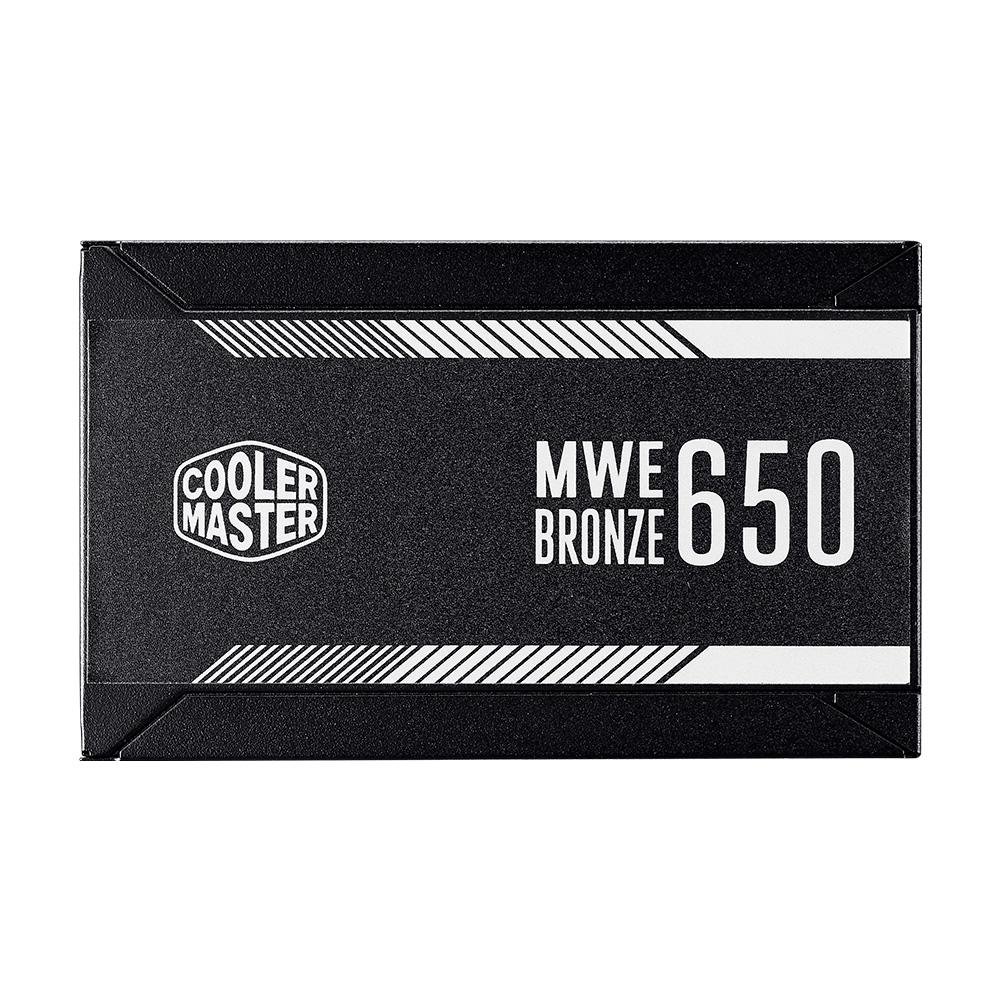 Imagem 6 de 7 do produto Fonte Cooler Master MWE Bronze V2 650W, 80 Plus Bronze - MPE-6501-ACAAB-BR