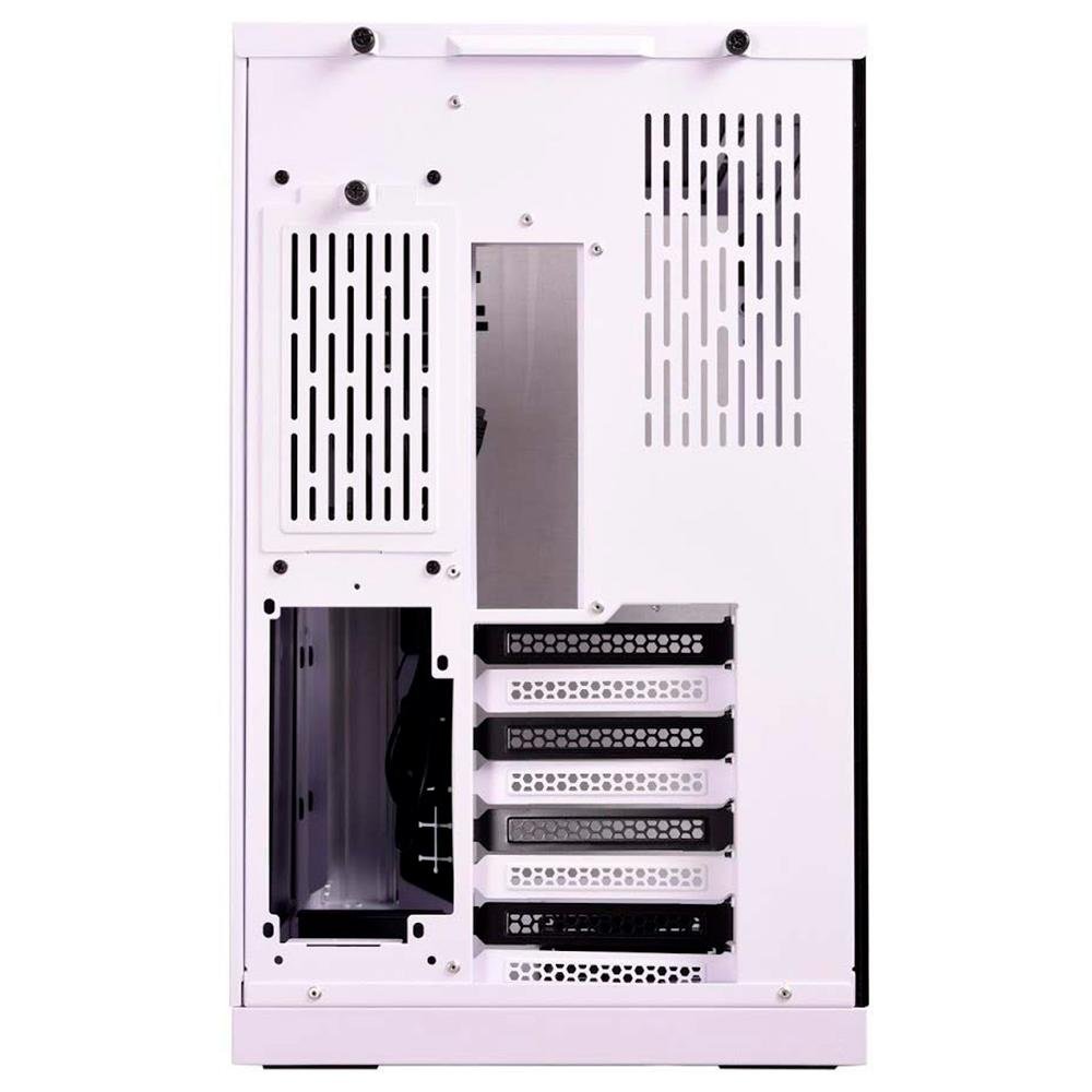 Imagem 2 de 7 do produto Gabinete Gamer Lian Li PC-011 Dynamic, Mid Tower, ATX, Lateral e Frontal em Vidro Temperado, Sem FANs, Branco - PC-O11 DYNAMIC WHITE