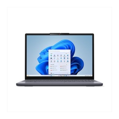Notebook Lenovo IdeaPad Slim 3 com tela de 15.3 polegadas exibindo a área de trabalho do Windows 11