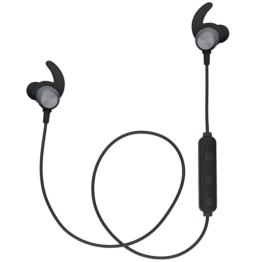 Fone de Ouvido Bluetooth Intra-Auricular Geonav Aermove, Com Microfone,  Recarregável, Cinza Espacial - AER01B | KaBuM!