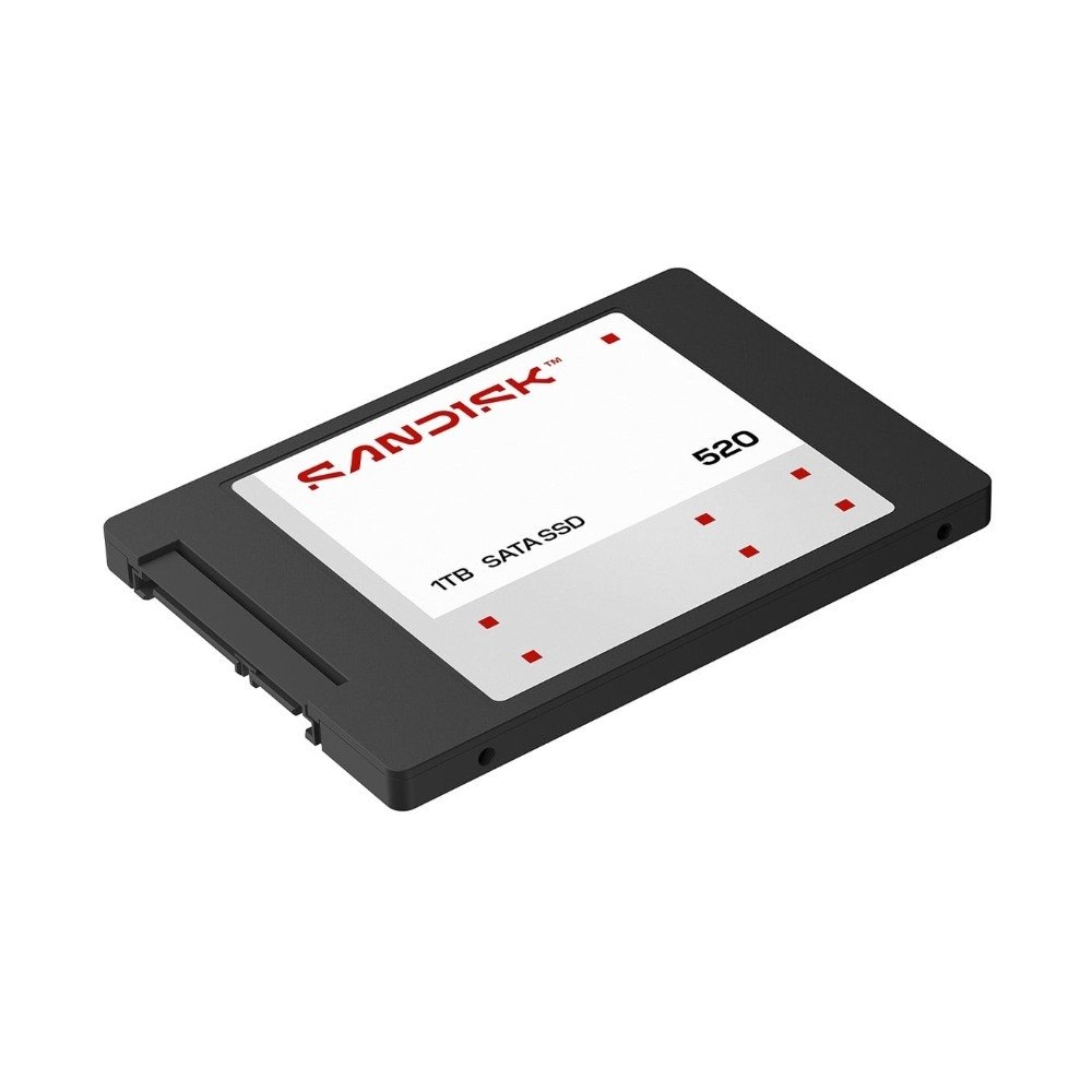 SSD SATA III SanDisk 1TB 520, Preto - SDSS51100TAB-000G0 - view 3