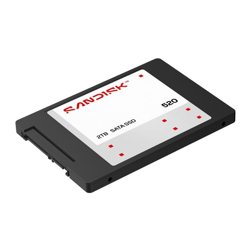 SSD SATA III SanDisk 2TB 520, Preto - SDSS51200TAB-000G0 - view 3