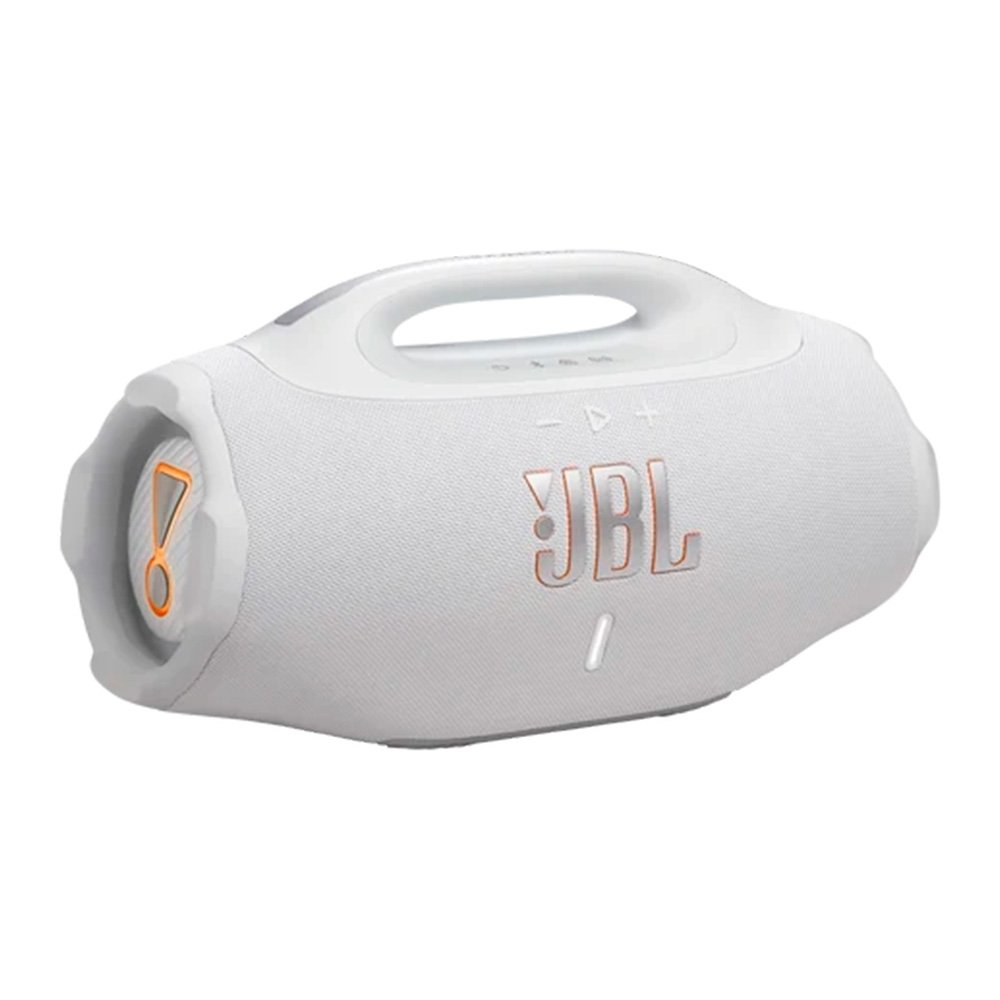 Caixa de Som Portátil JBL Boombox 4, Bluetooth, À Prova D'água, Branca - 58035047