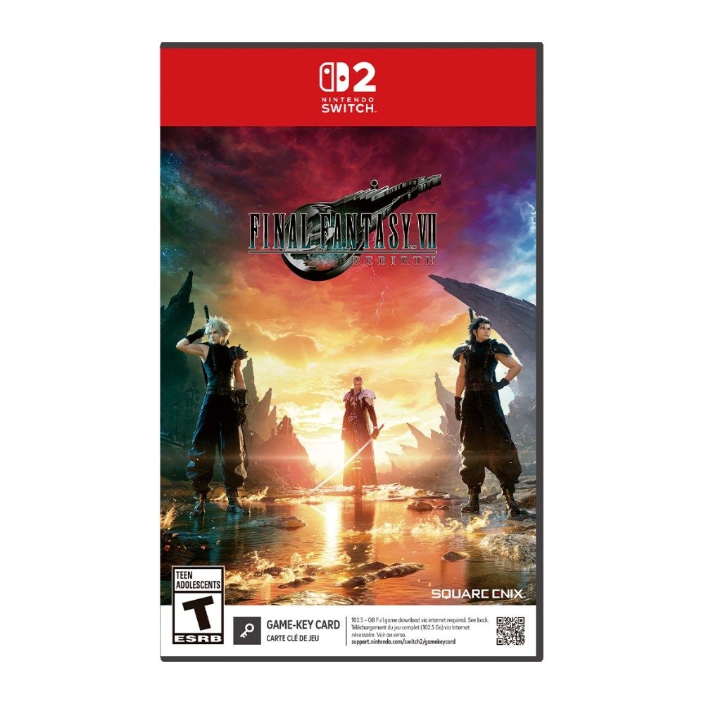 Jogo Final Fantasy VII Rebirth Standard Edition, Nintendo Switch 2 - NSCA10000027FGR