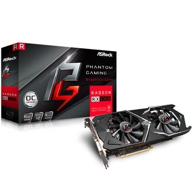 Placa de Video ASRock Phantom Gaming X AMD Radeon RX580 8G OC, 8GB