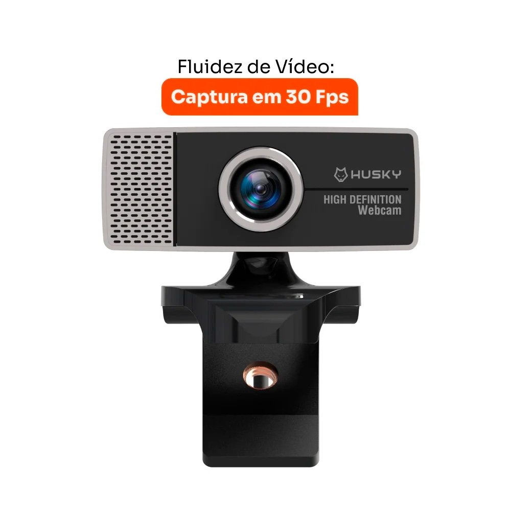 Kit Streamer Microfone Gamer Cardióide KBM! GAMING + Headset Gamer Husky Matilha, P3 3.5mm, Driver 40mm , Branco + Webcam Husky Focus HD 720p, 30fps - view 10