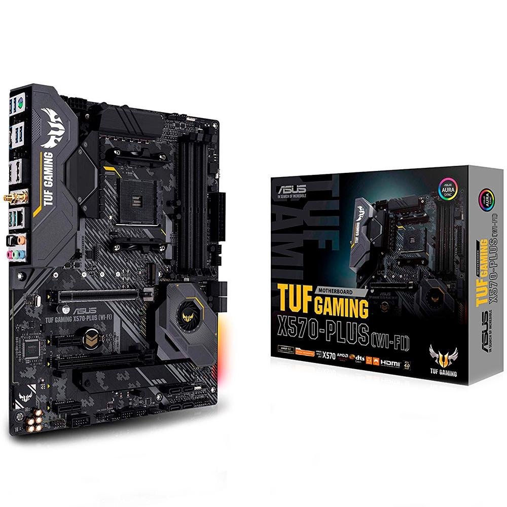 Placa Mãe Asus TUF Gaming X570-Plus Wi-Fi | KaBuM!