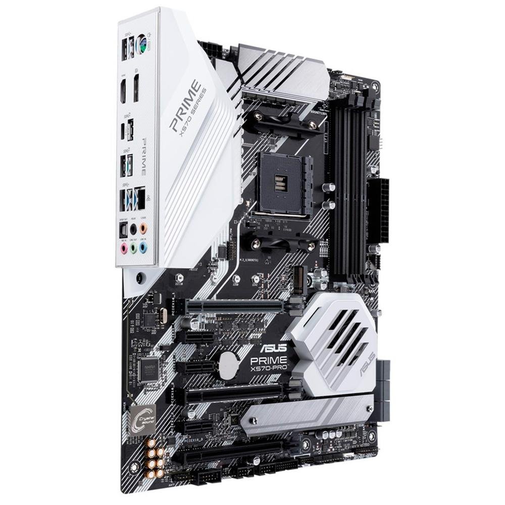 Placa-Mãe ASUS Prime X570-Pro, AMD AM4, ATX, DDR4, Preto - PRIME X570-PRO