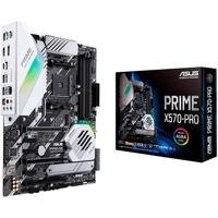 Placa Mãe Asus Prime X570-Pro   AMD AM4 Socket Pronto para processadores AMD Ryzen de 3ª e 2ª Geração.   Solução de Energia Aprimorada 12 + 2 estágios