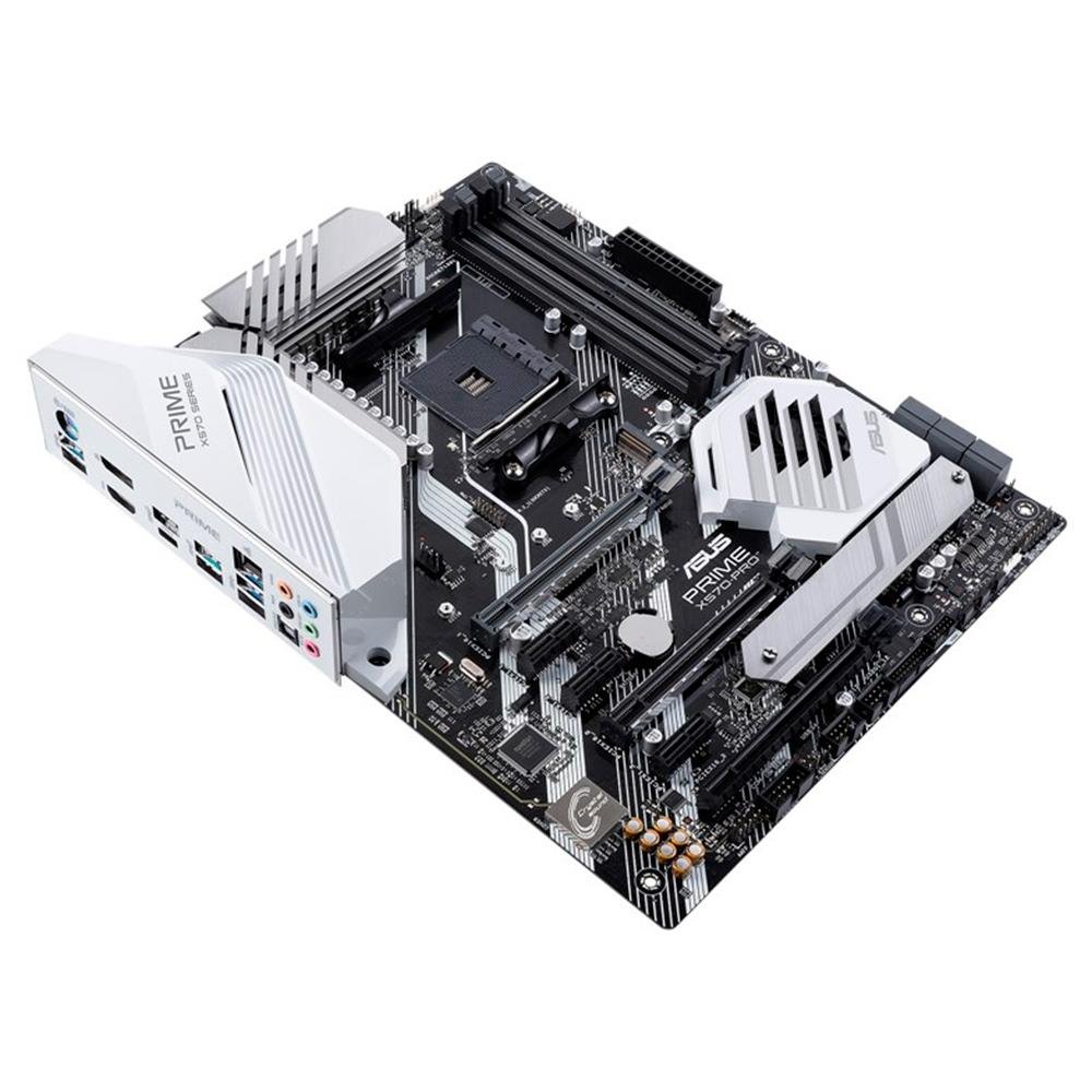 Placa-Mãe ASUS Prime X570-Pro, AMD AM4, ATX, DDR4, Preto - PRIME X570-PRO