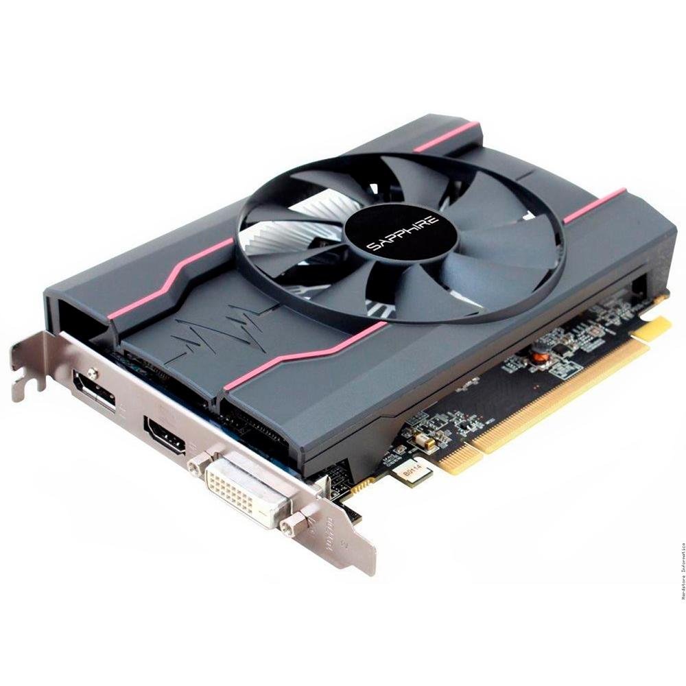 Placa de Vídeo Sapphire AMD Pulse RX 550 4G G5 640SP, 4GB, GDDR5 - 11268-15-20G