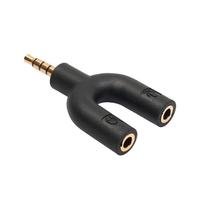 Adaptador de Áudio P3 para 2 P2, MD9, Preto - 8096
