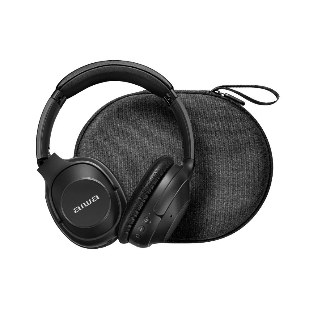 Headphone Bluetooth AIWA AWS-( Balão.info)-05-B, Graves Potentes, Isolamento Acústico, Preto - AWS-( Balão.info)-05-B - foto 3