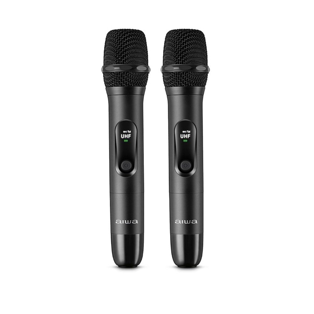 Microfone Sem Fio AIWA AWS-MIC-01, Wireless, Bivolt, Preto - AWS-MIC-01 - view 3