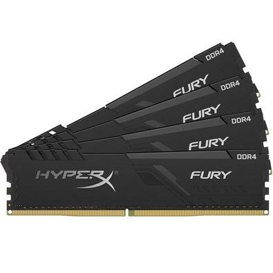 Memória HyperX Fury, 32GB (4x8GB), Preto