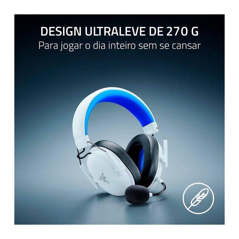 Imagem 7 de 23 do produto Kit Headset Sem Fio Gamer Razer Blackshark V3 X HyperSpeed + Jogo LEGO BATMAN O LEGADO DO CAVALEIRO DAS TREVAS - PS5