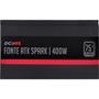 Fonte PCYes Spark 75+, 400W, PFC Ativo, Sem Cabo, Preto - PXSP400WPT