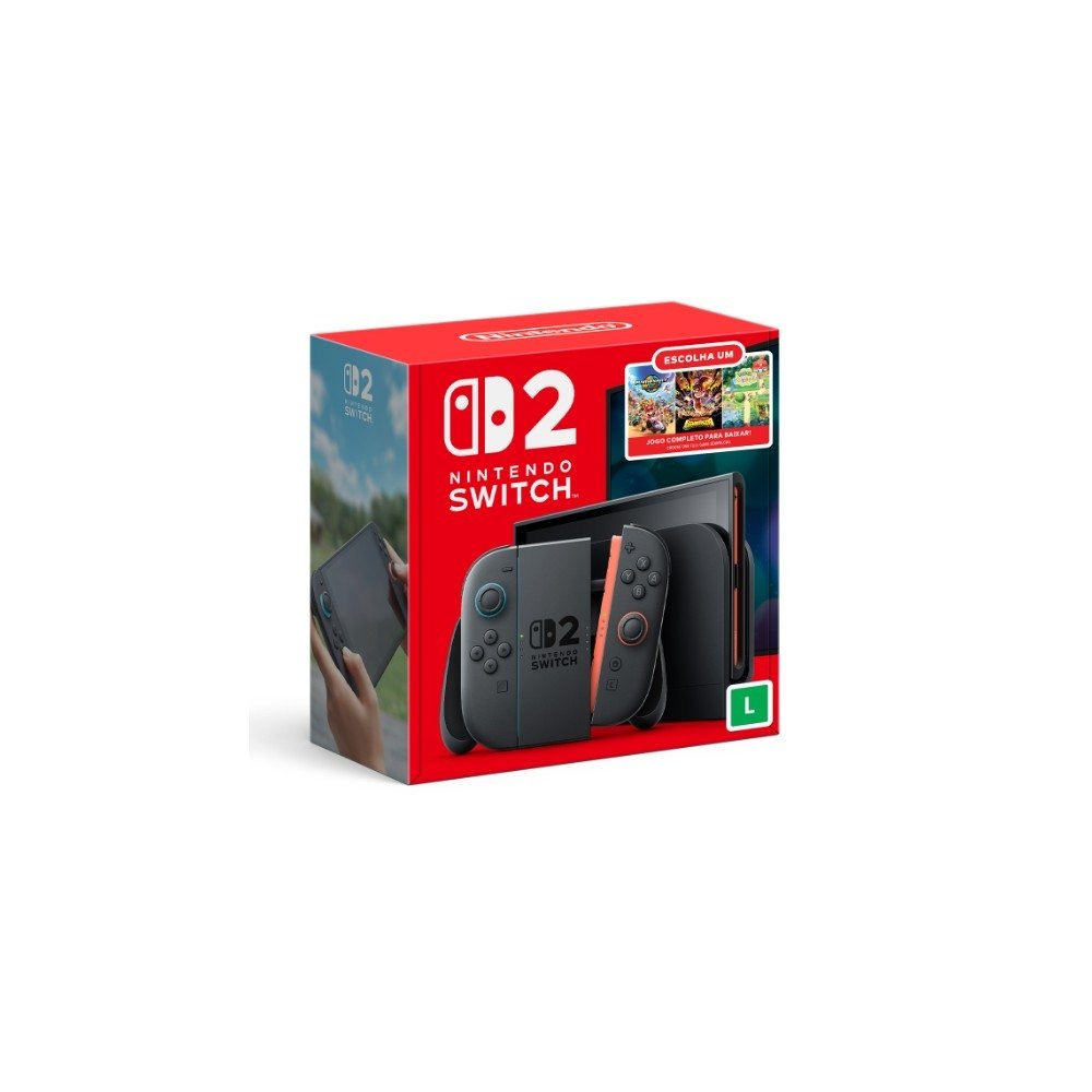 Novo Console Nintendo Switch 2 no KaBuM!