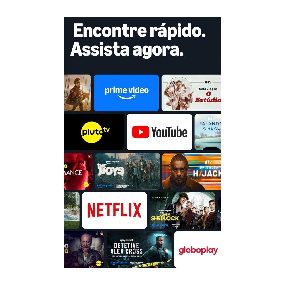 Smart Streaming Amazon Fire TV Stick HD 2ª Geração, Full HD, Wi-Fi, Bluetooth, Comando de Voz Alexa, Preto - B0DVK166SV - view 6