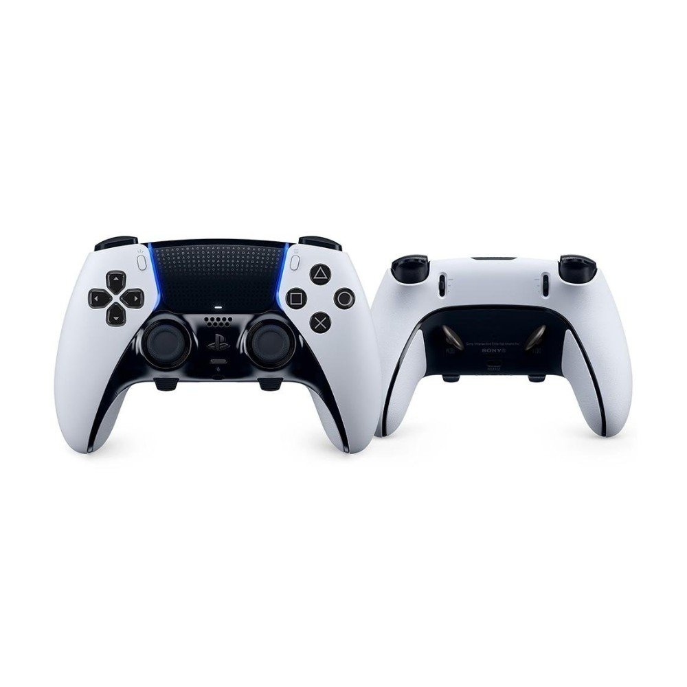 Kit Controle Sony Dualsense Edge PS5 Preto + Base de Carregamento Sony Para Controle DualSense Kit Controle Sony Dualsense Edge PS5 Preto + Base de Carregamento Sony Para Controle DualSense