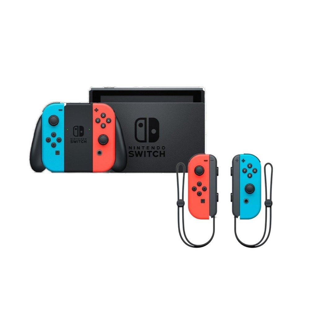 Kit Console Nintendo Switch + Super Mario Bros. Wonder + 3 Meses de Assinatura Nintendo Switch Online  +  Controle Nintendo Switch Joy-Con, Vermelho e Azul