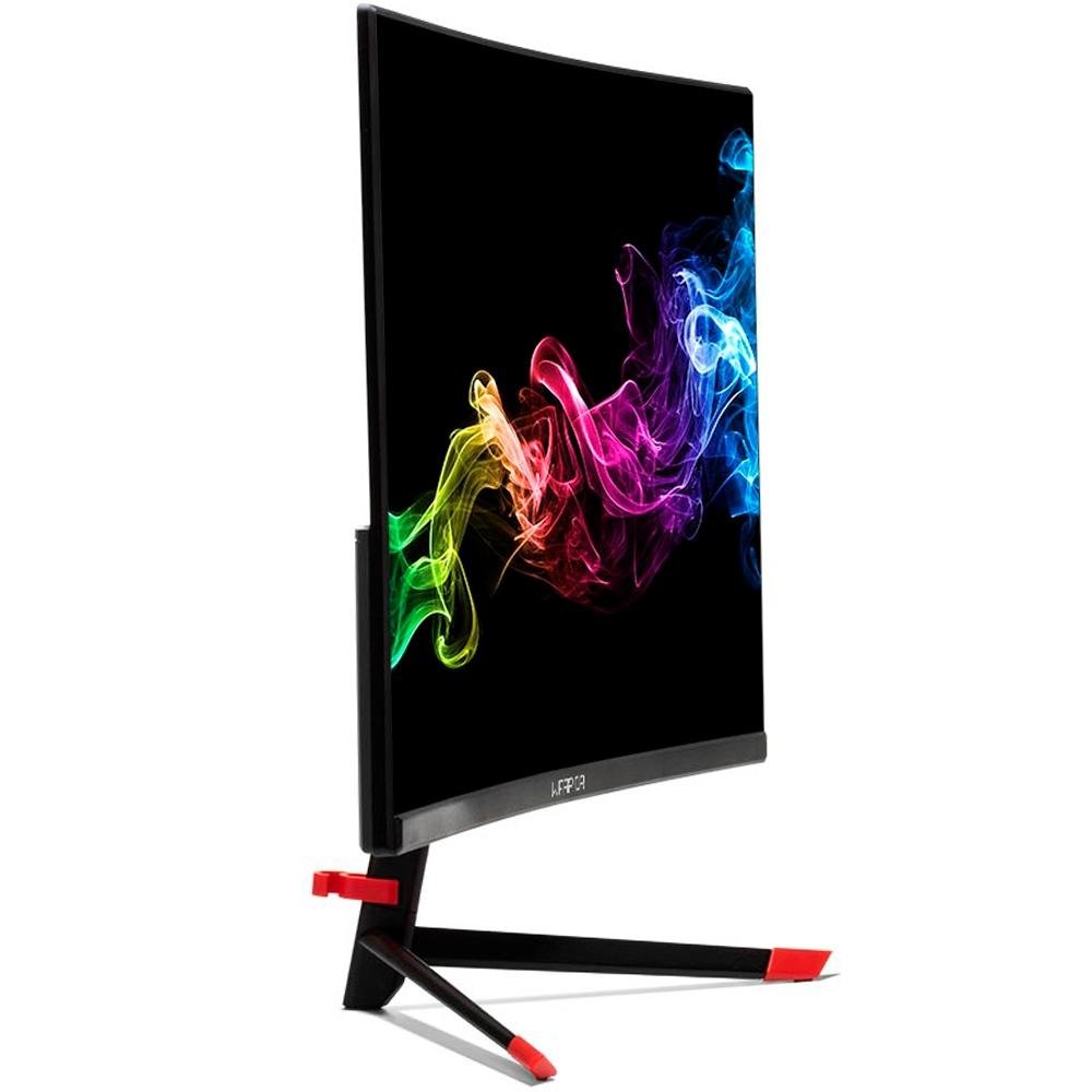 Imagem 3 de 5 do produto Monitor Gamer Warrior LED 23.6´ Full HD, Curvo, HDMI/DisplayPort, FreeSync, 144Hz, 1ms - MN101