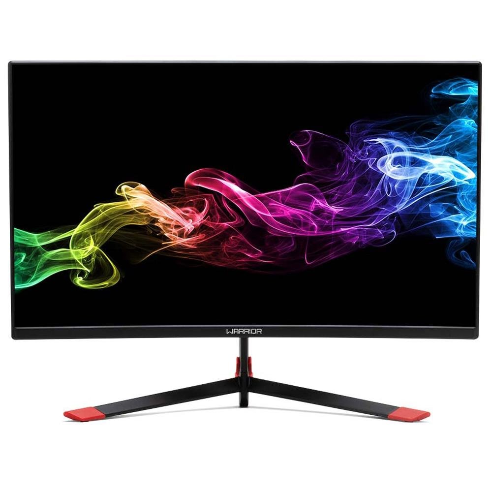 Imagem 1 de 5 do produto Monitor Gamer Warrior LED 23.6´ Full HD, Curvo, HDMI/DisplayPort, FreeSync, 144Hz, 1ms - MN101