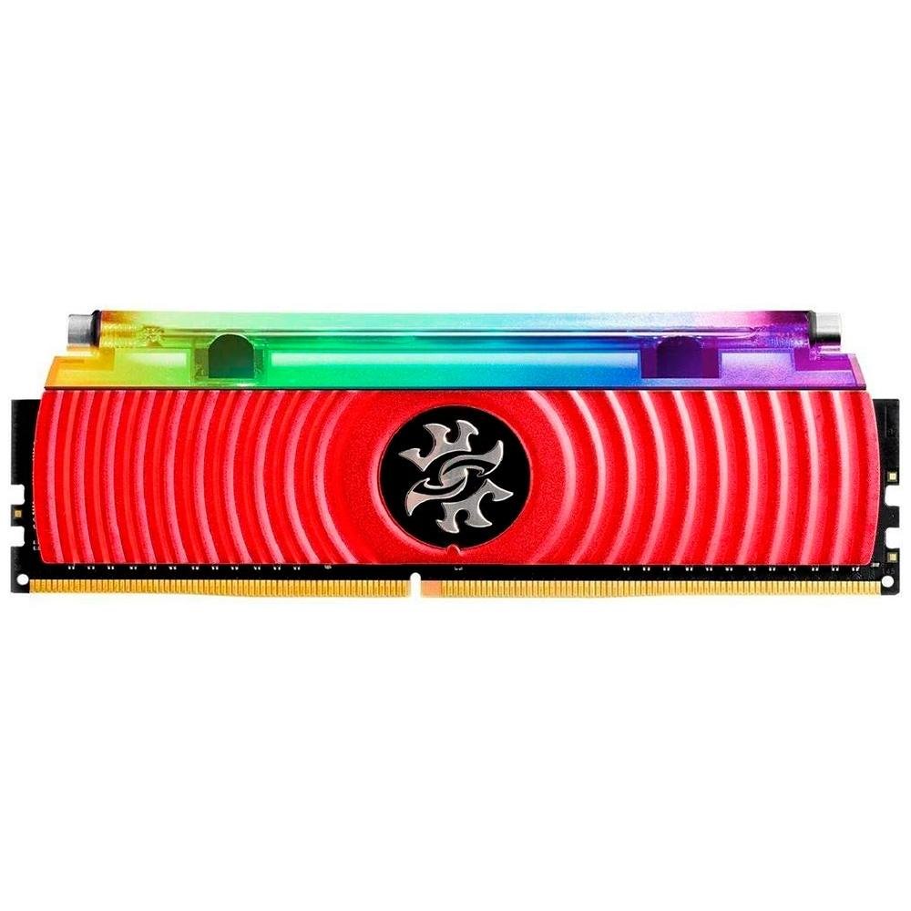 Memória XPG Spectrix D80 RGB 16GB, 3200Mhz, DDR4, CL16, Vermelho