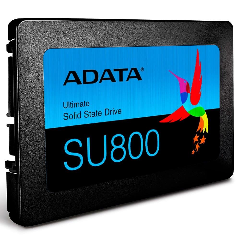 SSD Adata Ultimate SU800, 256GB, SATA, Leitura: 550MB/s e Gravação: 500MB/s, Preto - ASU800SS-256GT-C SSD Adata Ultimate SU800, 256GB, SATA, Leitura: 550MB/s e Gravação: 500MB/s, Preto - ASU800SS-256GT-C