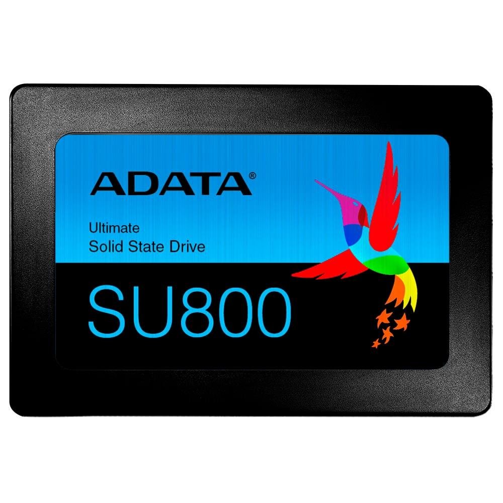 SSD Adata Ultimate SU800, 256GB, SATA, Leitura: 550MB/s e Gravação: 500MB/s, Preto - ASU800SS-256GT-C SSD Adata Ultimate SU800, 256GB, SATA, Leitura: 550MB/s e Gravação: 500MB/s, Preto - ASU800SS-256GT-C