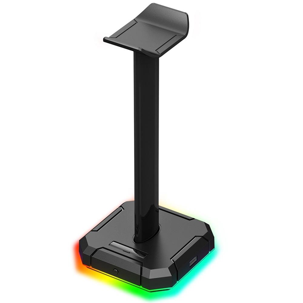 Suporte para Headset Gamer Redragon Scepter Pro HA300, RGB, 4