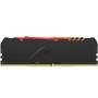 Memória HyperX Fury RGB, 8GB, 3000MHz, DDR4, CL15, Preto - HX430C15FB3A/8